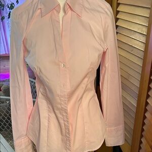 Express Blush Pink Women's Button-Down Shirt